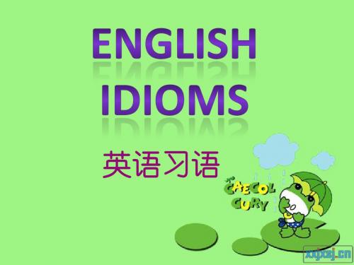 English Idioms