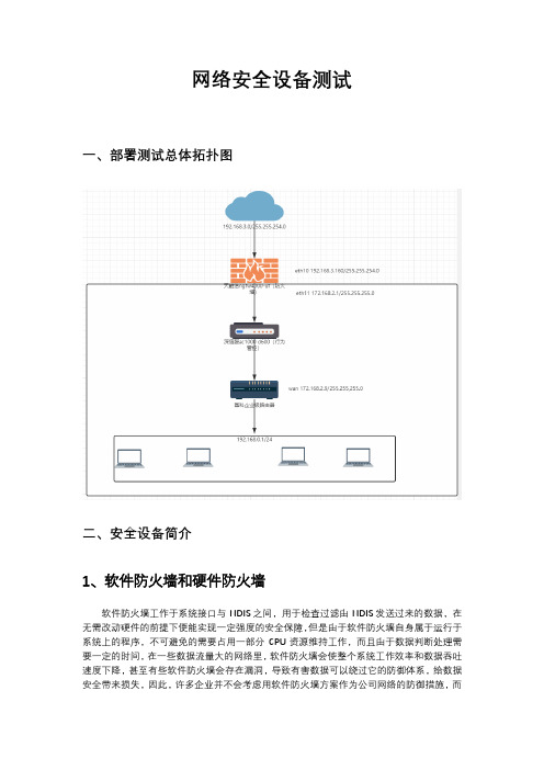 网络安全设备配置及讲解