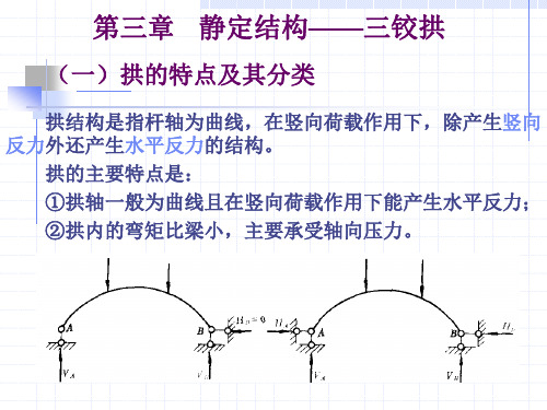 第3章  三铰拱