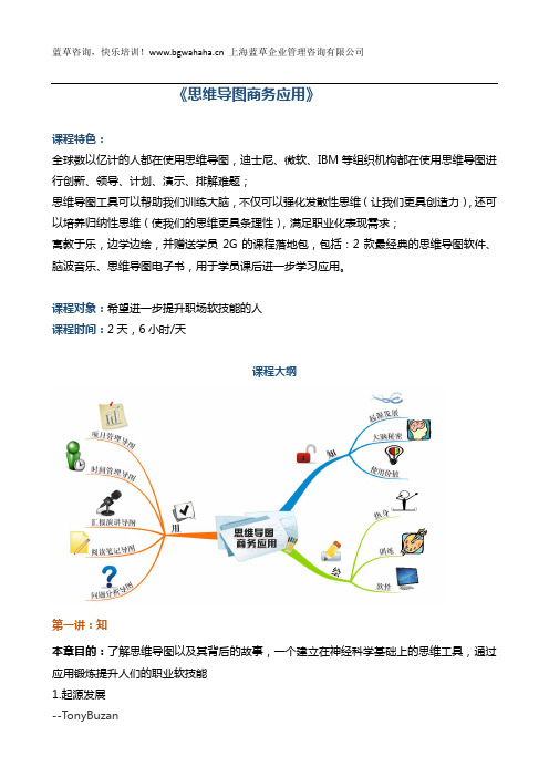 《思维导图商务应用》