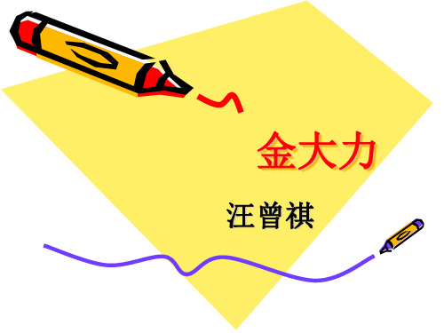 金大力