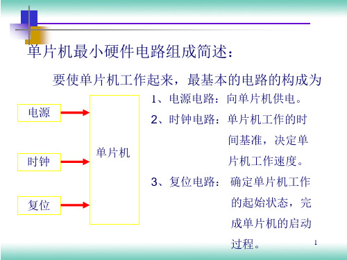 51单片机最小系统电路