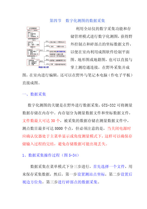 数字化测图的数据采集