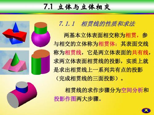 7-截交线和相贯线