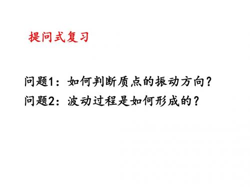 宁夏回族自治区银川市六盘山高级中学高中物理人教(选修3-4)第十二章机械波第3节波长、频率和波速 课件(P