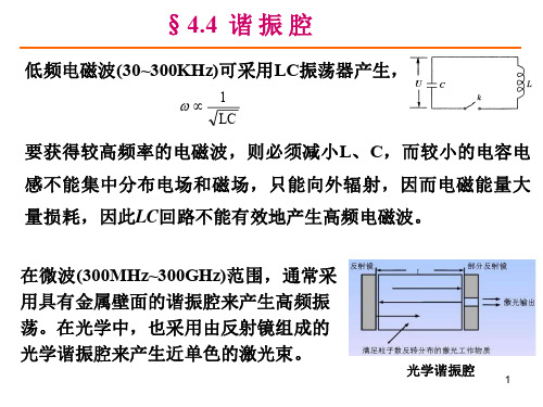 电动力学课件 4.4 谐振腔