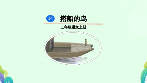 15.《搭船的鸟》课件(共26张PPT)