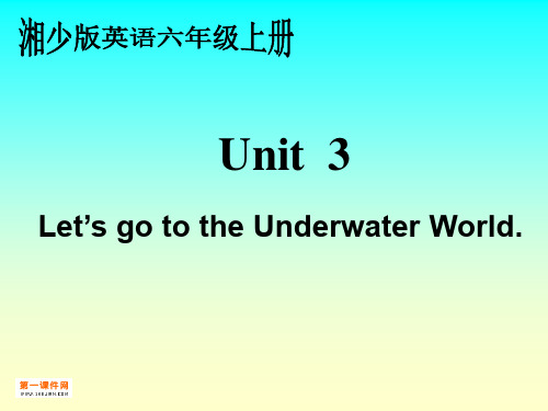 (湘少版)六年级英语上册课件 unit3