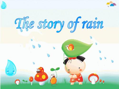 人教版小学英语六年级上册 unit6 the story of rain