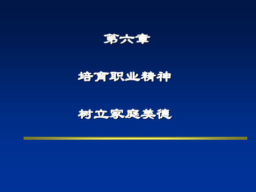 思想道德修养与法律基础第6章-73页文档资料