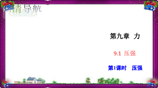 9.1 压强 公开课一等奖课件