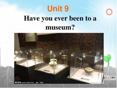 2014人教八年级下英语Unit 9 Have you ever been to a museum Section B 1