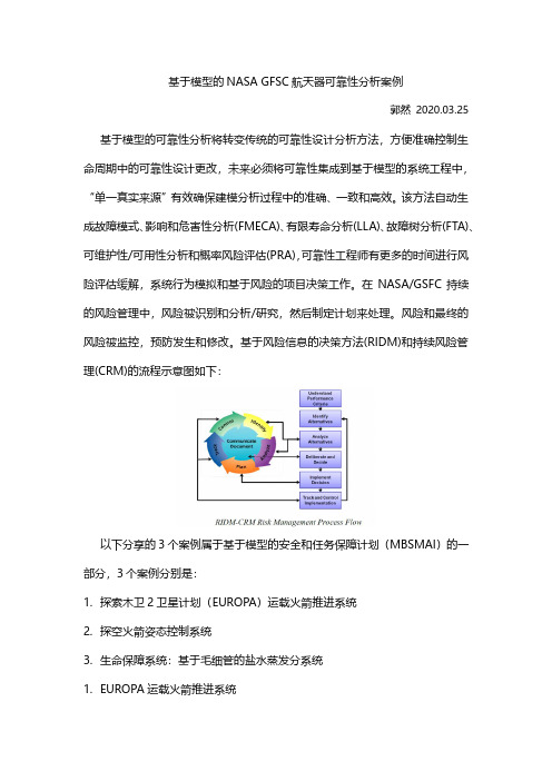 NASA航天器__MADe可靠性案例__郭然