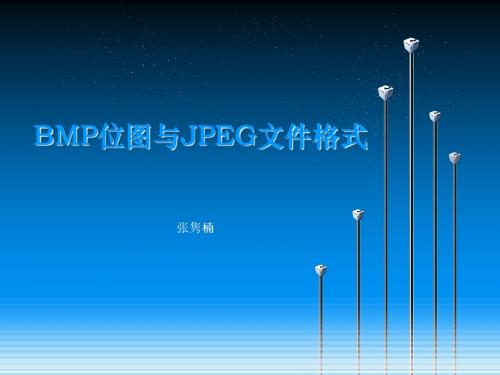 BMP位图与JPEG文件格式