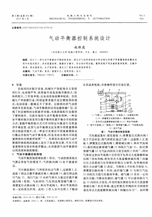 气动平衡器控制系统设计