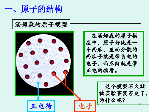 原子的构成ppt课件