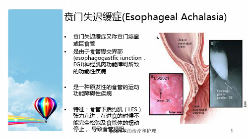 poem术的治疗和护理