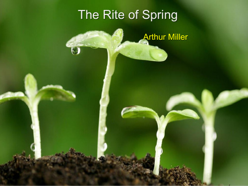 Unit 3_the_rite_of_spring ppt