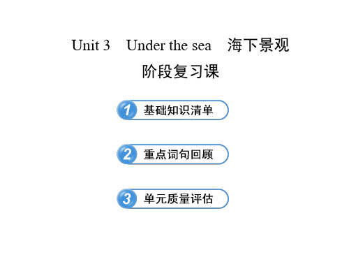 高中英语课件 选修七:Unit 3 阶段复习课