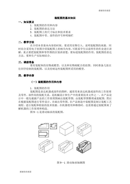 装配图的基本知识