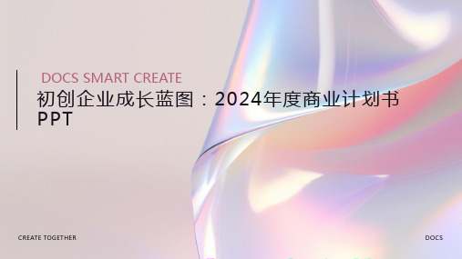 初创企业成长蓝图：2024年度商业计划书PPT