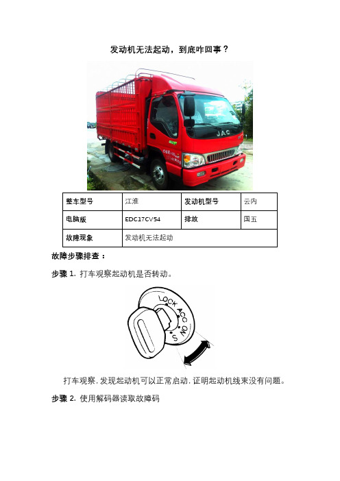 EGR常开故障