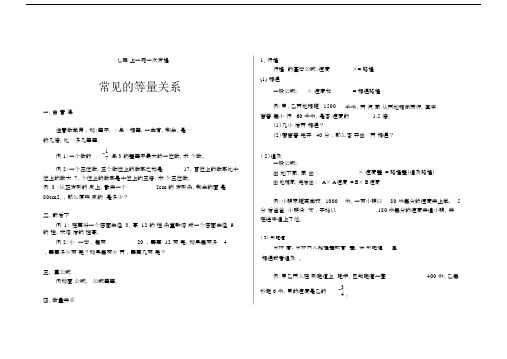 (完整word版)一元一次方程中常见的等量关系.docx