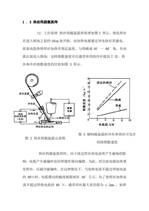 热丝氩弧焊
