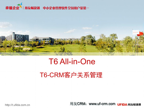 用友T6_All-in-_One-(CRM客户关系管理)