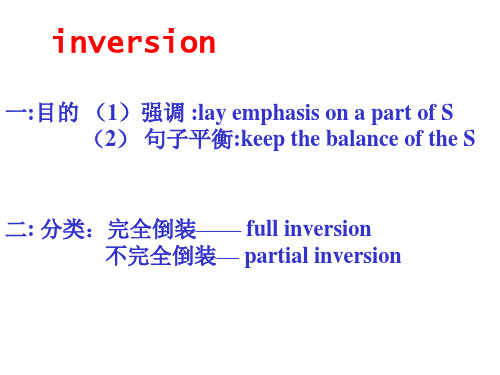 高二英语倒装句的用法