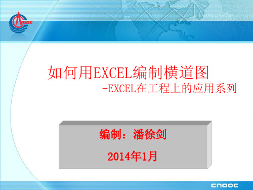 如何用EXCEL编制横道图-PPT课件