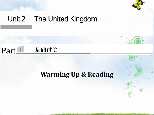 2021版高中英语人教版必修五课件：Unit+2+Warming+Up+%26+Reading