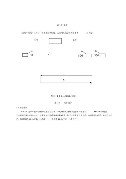 基于PLC的小车自动往返运动控制系统2