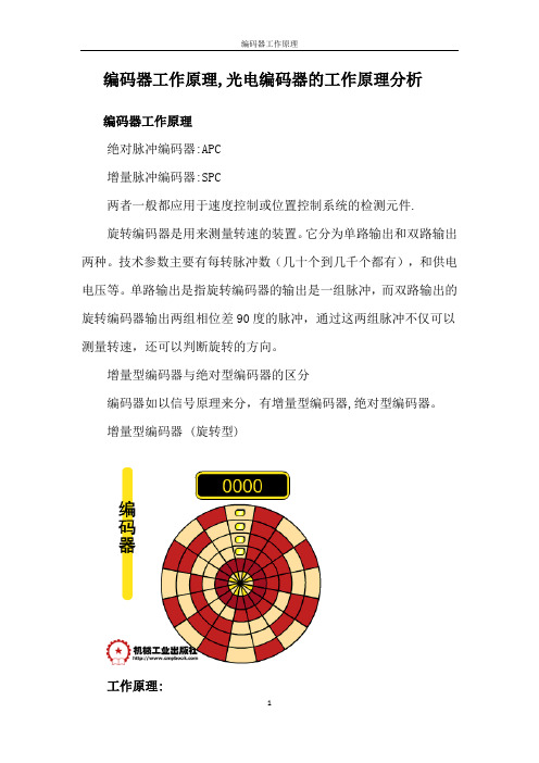 编码器工作原理种类APC SPC