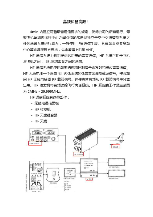 高频和甚高频！