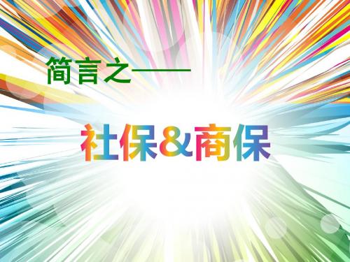 社保与商保比较--简化2.17