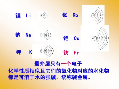 高一化学 第一节钠 PPT课件