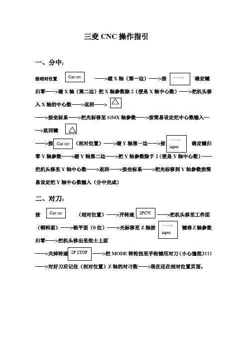 三菱850操作