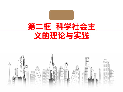 高中政治统编版必修一中国特色社会主义1.2科学社会主义的理论实践 课件(共46张PPT)