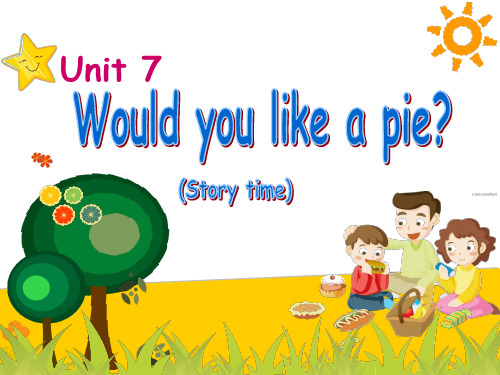 译林版小学英语三年级上册(3A)《Unit 7 Would you like a pie》第一课时PPT3