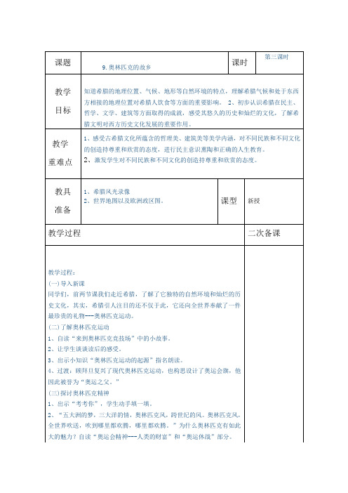 9.奥林匹克的故乡 3