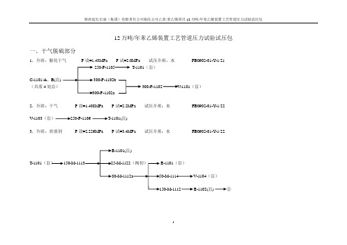 管道试压包