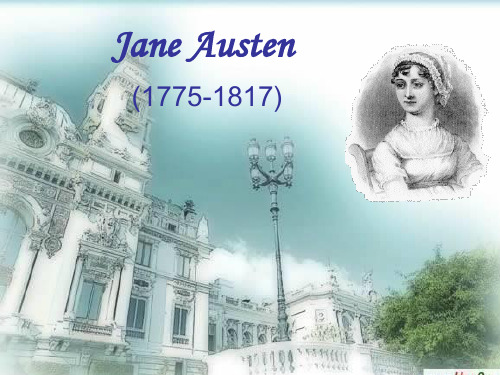 6th weekJane_Austen  英美文学赏析 教学课件