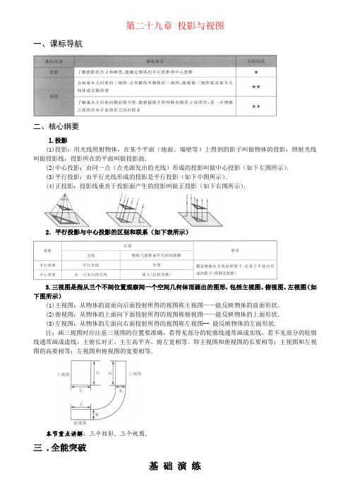 第二十九章 投影与视图