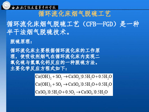 循环流化床烟气脱硫工艺[1]