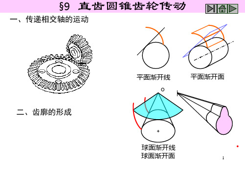 直齿圆锥齿轮传动