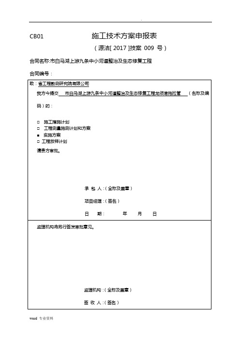 拖拉管建筑施工专项建筑施工组织设计