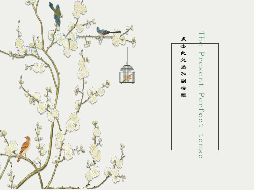 初中现在完成时讲解(完整版)