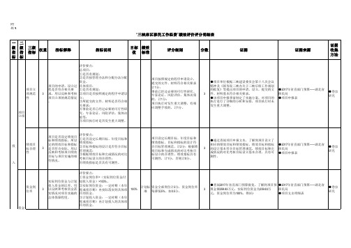 湖北财政项目支出绩效评价指标体系框架