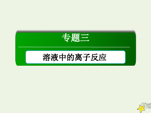 2021年高中化学专题三本专题整合提升课件苏教版选修4